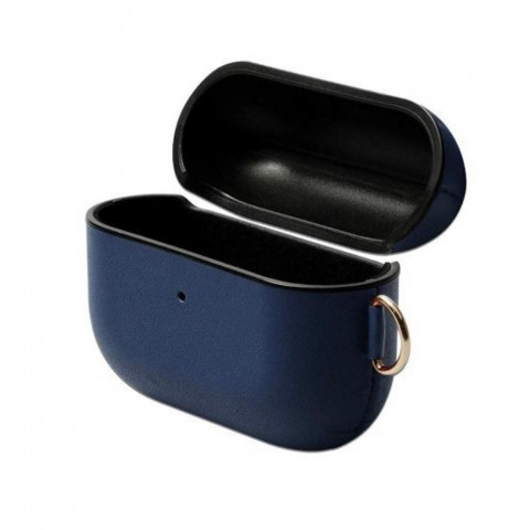 Чехол для AirPods Pro Leather Case Midnight blue